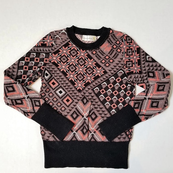 Anthropologie Sweaters - Charlie & Robin Neo Jacquard Pullover Sweater XS